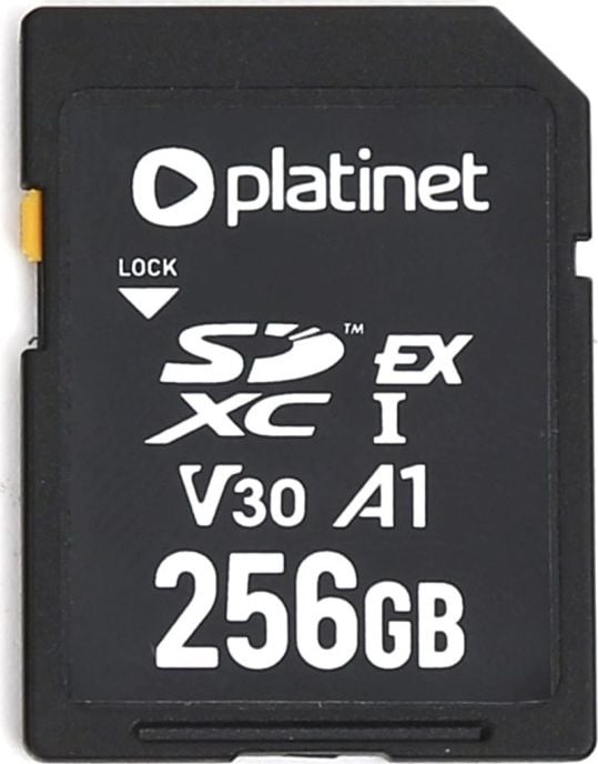 Card Platinet SD7.0 SDXC 256 GB A1 V30 (PMMSDEX7256)