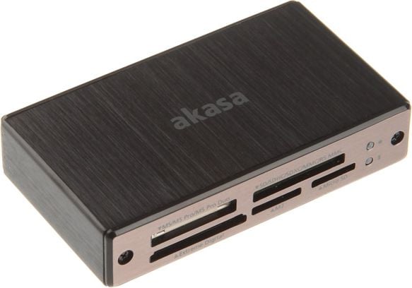 Card reader - Card reader akasa Afara, carduri de memorie - USB 3.0 (AK-CR-06BK)