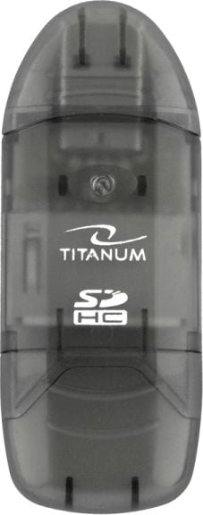 Card reader Esperanza Titanum TA101K, SDHC / MiniSDHC / MicroSDHC / RS / MM, Negru