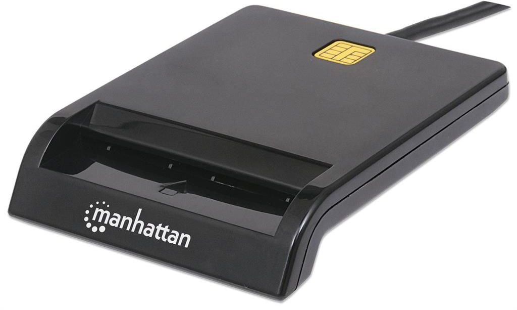 Accesorii de calculatore - Card reader manhattan PIN-ul extern Smart Card USB (102049)