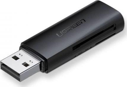 Card reader - Card reader UGREEN CM264, micro SD / SD, conector USB, Negru