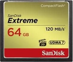 Card SanDisk Extreme Compact Flash de 64 GB (SDCFXSB-064G-G46)