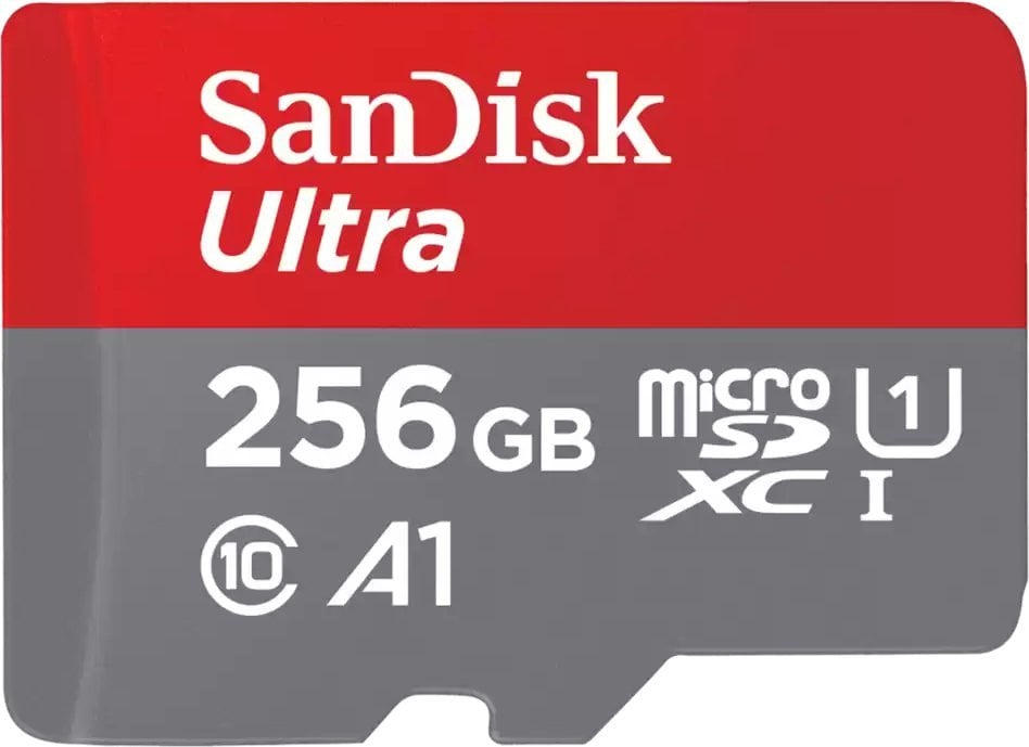 Card SanDisk Ultra MicroSDXC 256 GB clasa 10 UHS-I/U1 A1 (SDSQUAC-256G-GN6MA)