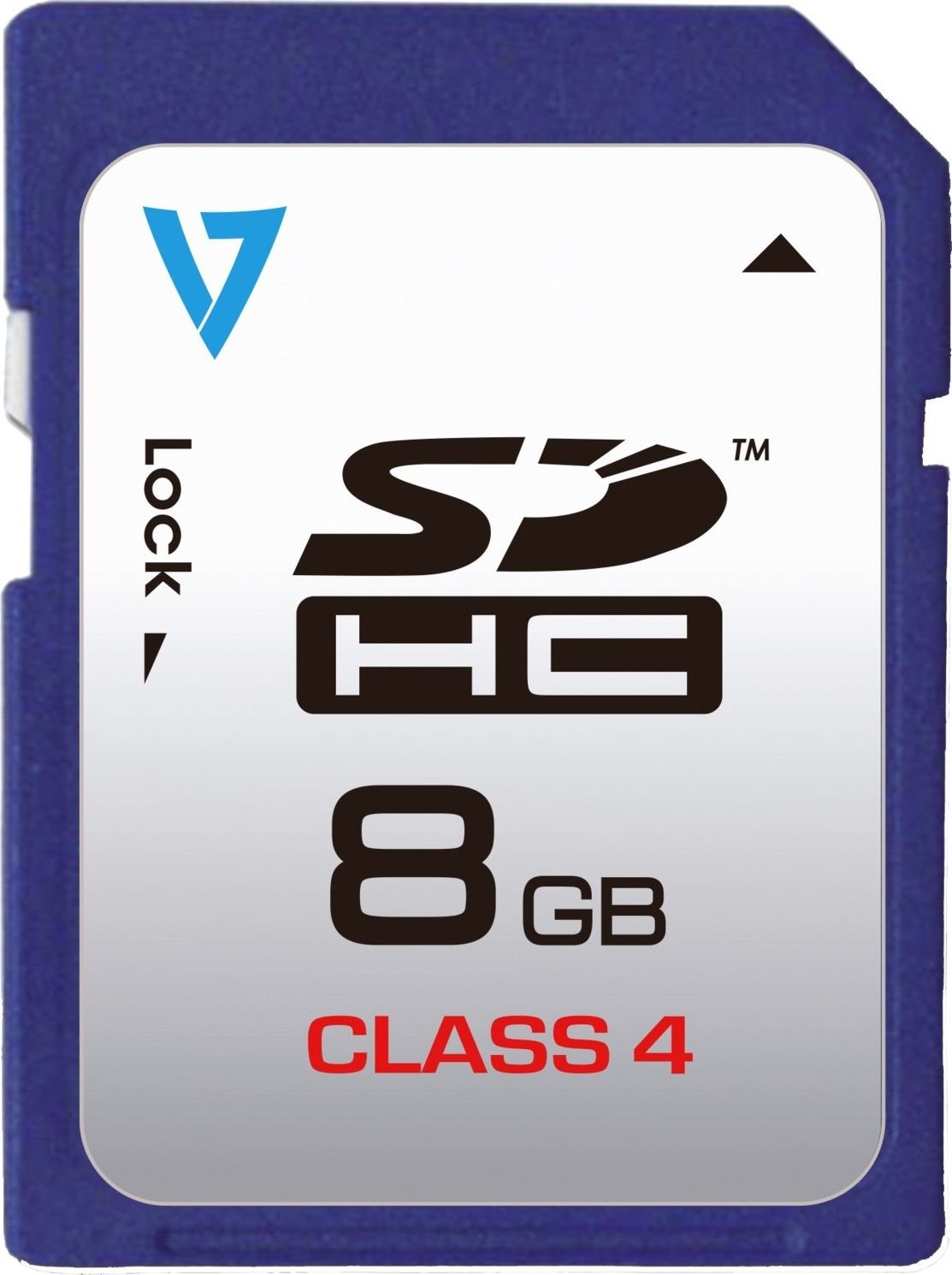 Card SDHC V7 de 8 GB clasa 4 (VASDH8GCL4R-2E)