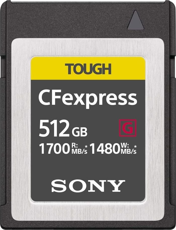 Card Sony TOUGH CEB-G CFexpress de 512 GB (CEBG512)