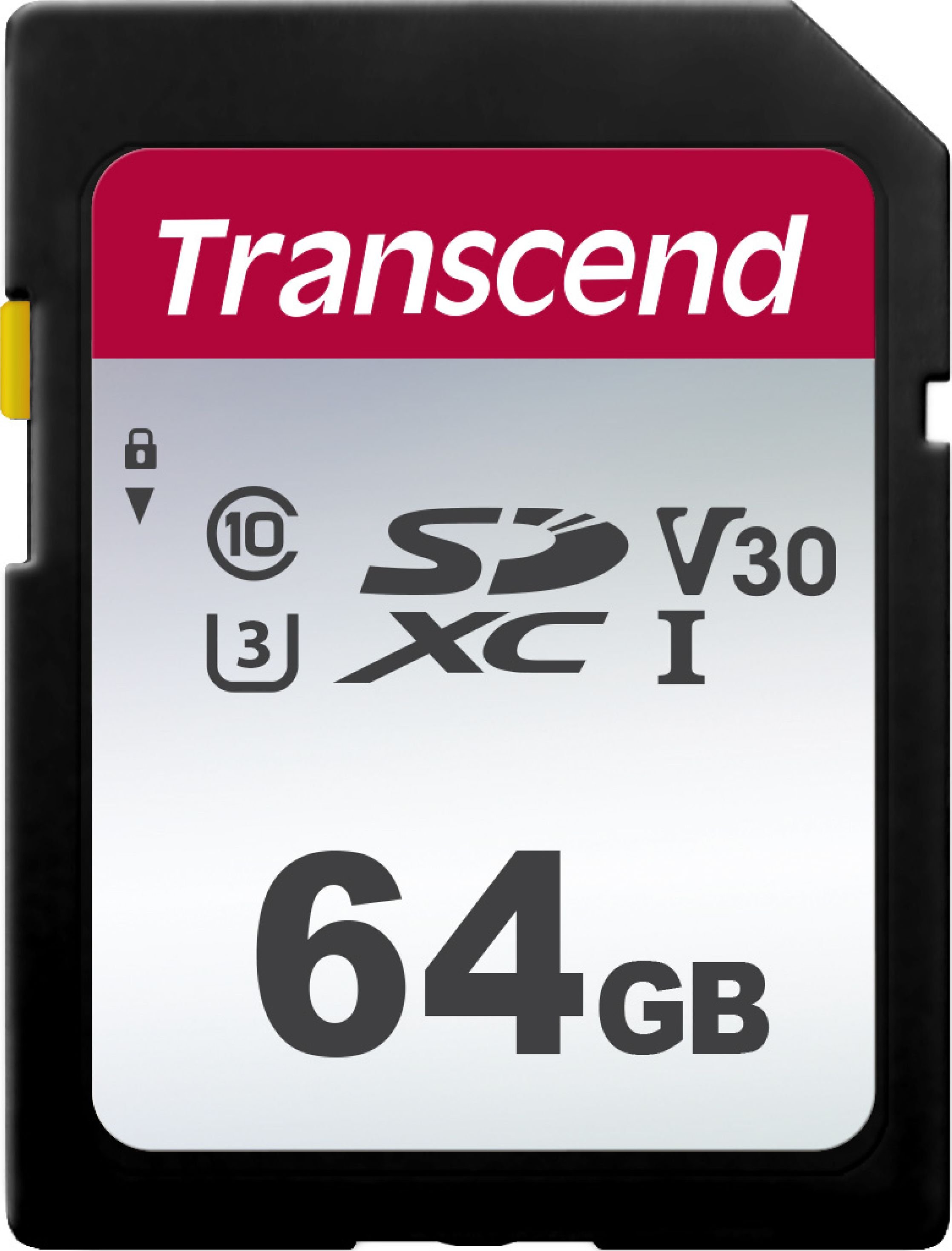 Card Transcend 300S SDXC 64GB Clasa 10 UHS-I/U3 (TS64GSDC300S)