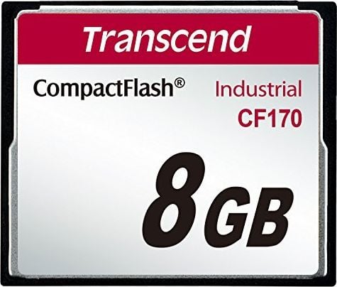 Card Transcend CF170 Compact Flash 8GB (TS8GCF170)