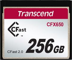 Card Transcend CFX650 CFast 256GB (TS256GCFX650)