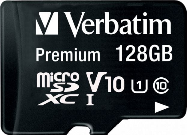 Card Verbatim Premium MicroSDXC 128GB Clasa 10 U1 V10 (44085)