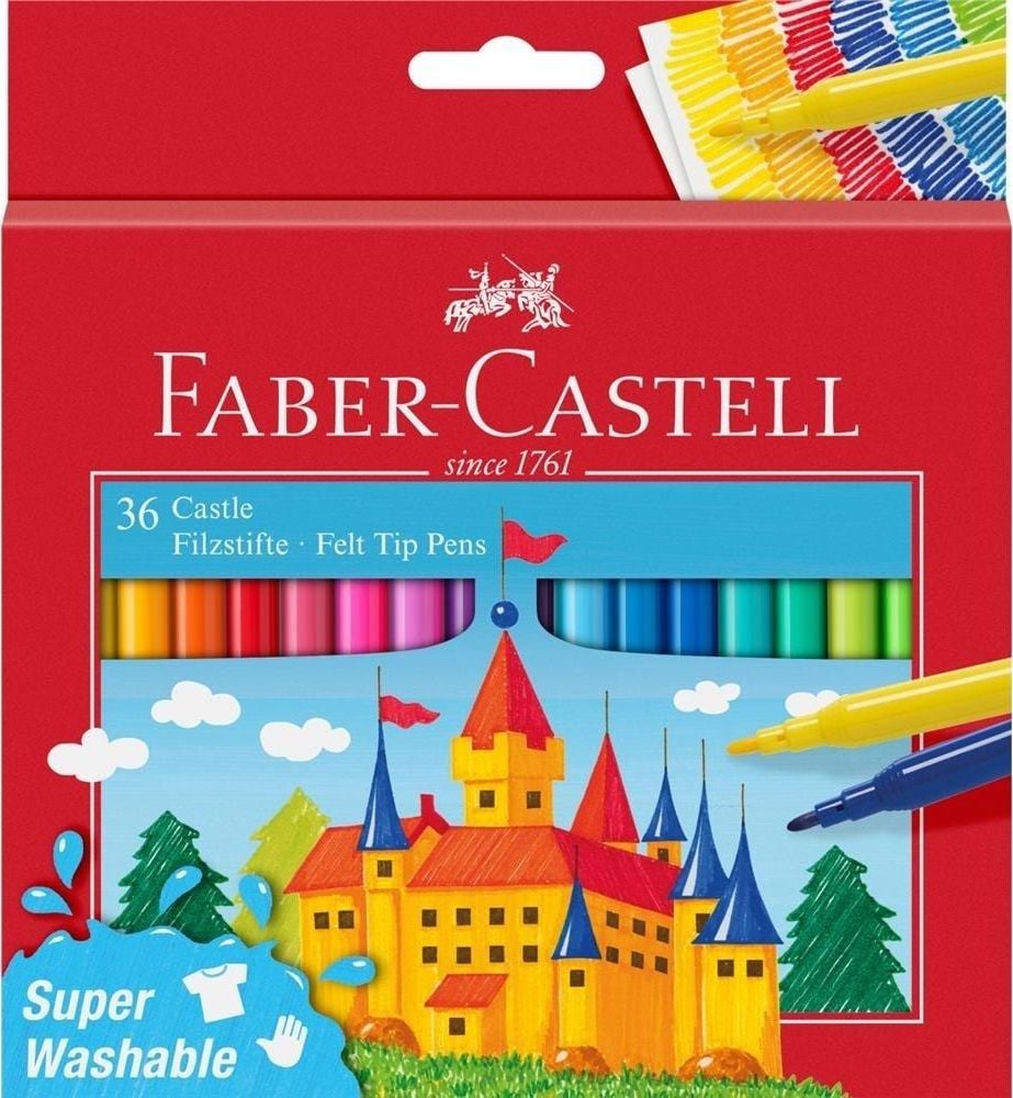 Markere - Carioca Faber-Castell, 36 culori