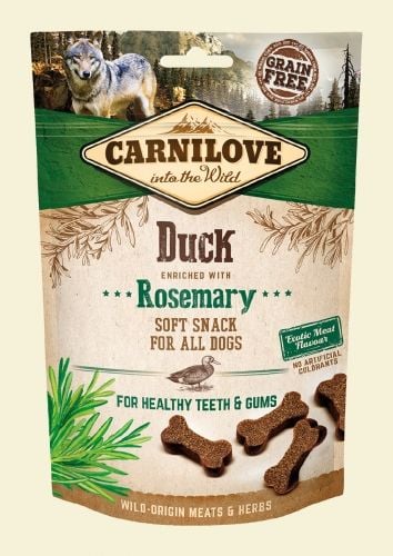 Snack Dog delicatesa Duck Soft + Fresh Rosemary 200g