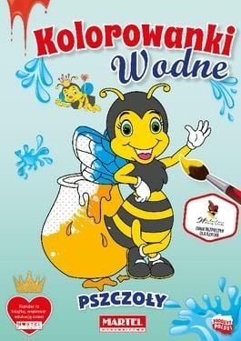 Carte de colorat cu apa albinelor