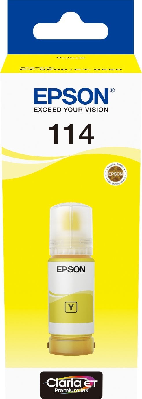 Cartuș de cerneală Epson Epson Yellow Ink 114 EcoTank (C13T07B440)