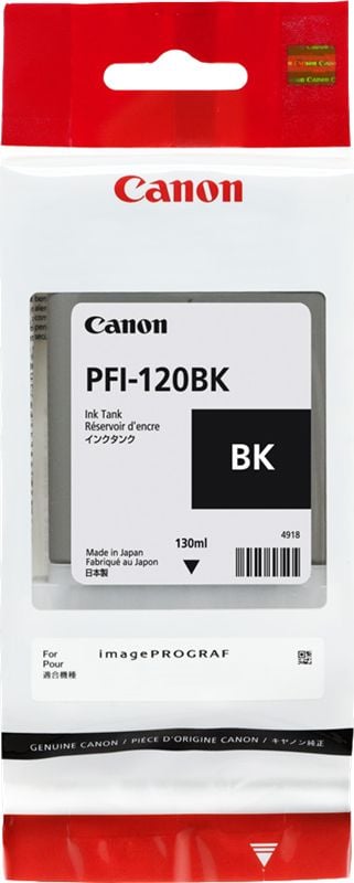 Cartus cerneala canon pfi-120Bk black - 130 ml