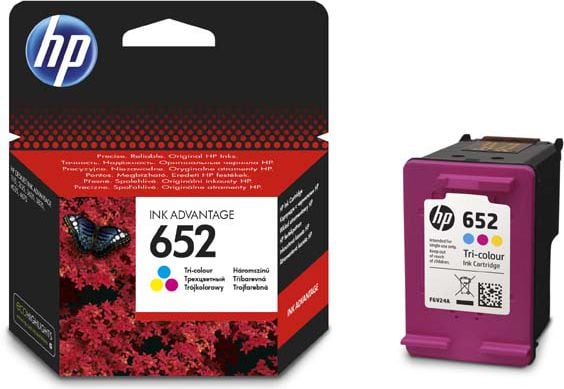 Cartus cerneala HP ink advantage 652, F6V24AE, Color
