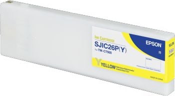 Cartus cu cerneala pentru ColorWorks C7500 Series , Epson , SJIC26P(Y) 295.2 ml , galben