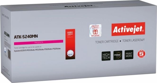 Cartuș de toner Activejet ATK-5240MN Magenta compatibil cu TK-5240M (ATK-5240MN)