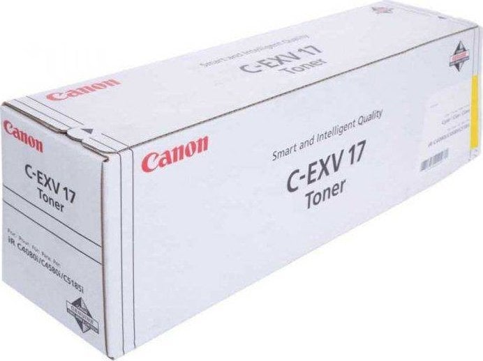 Cartuș de toner Canon C-EXV17 galben original (CF0259B002)