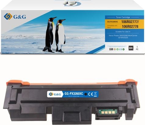 Cartuș de toner compatibil G&G Black 106R02778 (NT-PX3260XC)