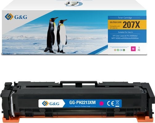 Cartuș de toner compatibil G&G Magenta 207X (NT-PH2213XM)