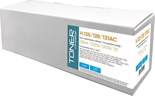 Cartuș de toner HP 125A Cyan original (CHPCB541AXN3)