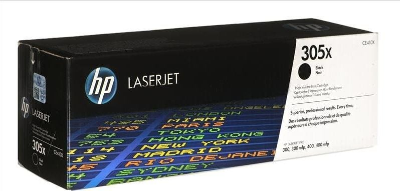 Cartuș de toner HP 305A negru original (CE410X)