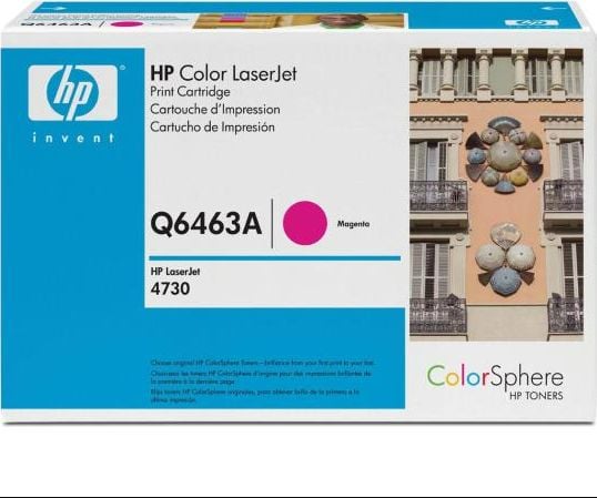 Cartuș de toner HP 63A Magenta Original (Q6463A)