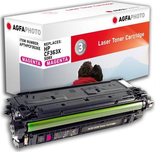 Cartuș de toner magenta AgfaPhoto compatibil 508X (APTHPCF363XE)
