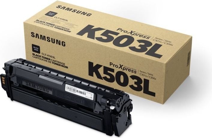Cartuș de toner Samsung CLT-K503L negru original (CLT-K503L/ELS)
