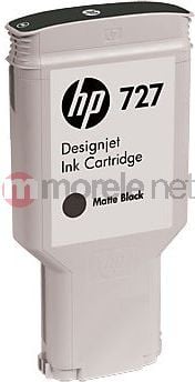 Cartus Original HP DESIGNJET T1500 Matte Negru NR.727 C1Q12A 300ML