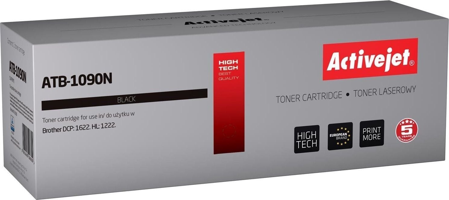 Cartus toner, ACTIVEJET, compatibil BROTHER TN1090 , 1500 pag DCP-1622WE, HL-1222WE DCP 1622 WE, HL 1222 WE 1200E 1202E 1212 1210W