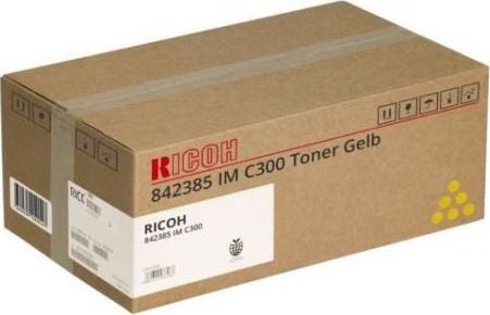 Cartus Toner Ricoh IM C300, 6000 pagini, IMC300, Galben