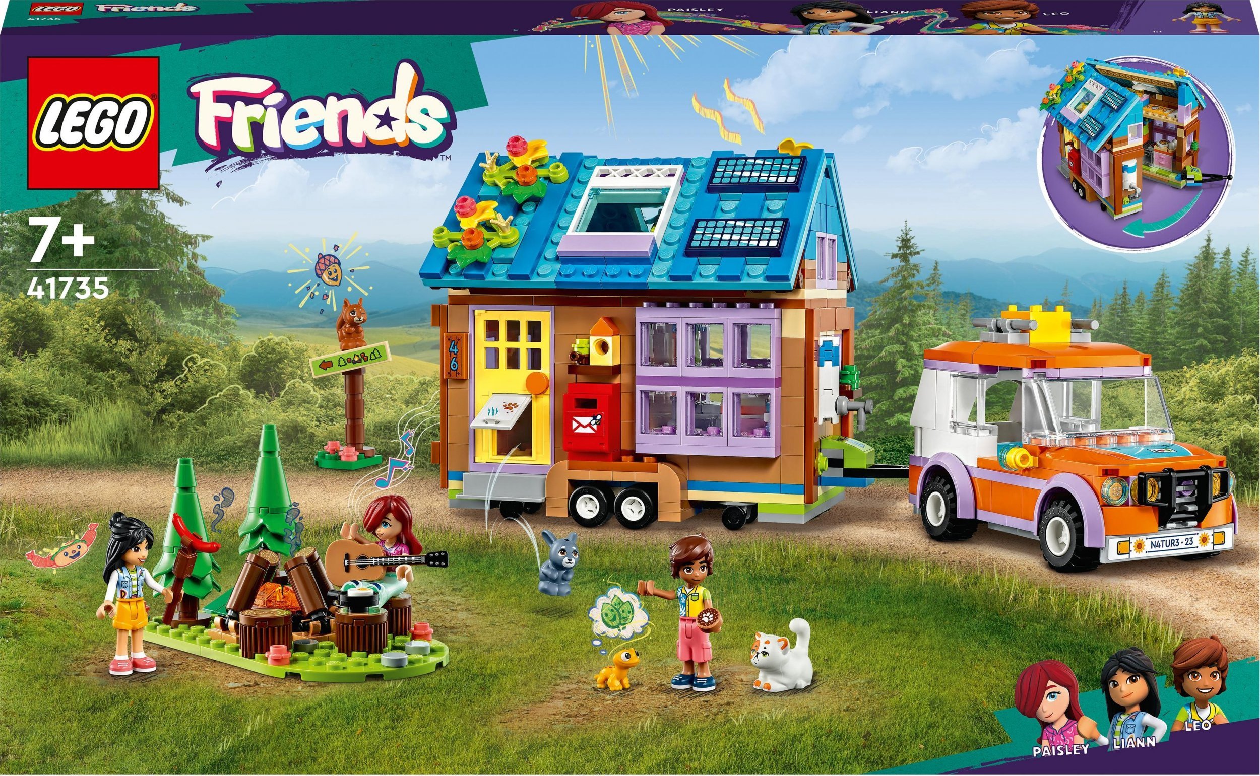 Casa mobila LEGO Friends (41735)