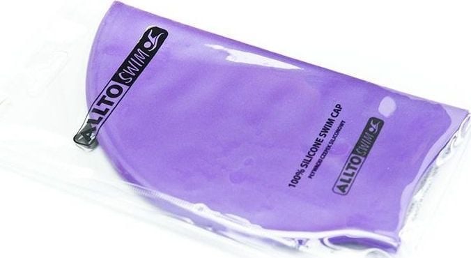 Cască de înot ALLTOSWIM Silicon violet