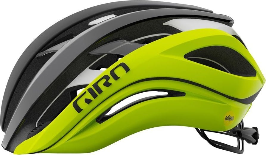 Casca Giro Road GIRO AETHER SPHERICAL MIPS matte black fade highlight yellow size. M (55-59 cm) (NOU)