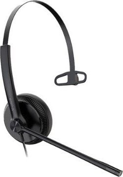 Casca Yealink YHS34,QD RJ9, Noise Cancelling