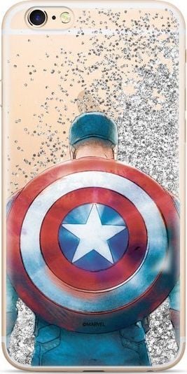 CASE LICHID BROKAT MARVEL AMERICA SAMSUNG GALAXY CAPTAIN 002 A40 standard de