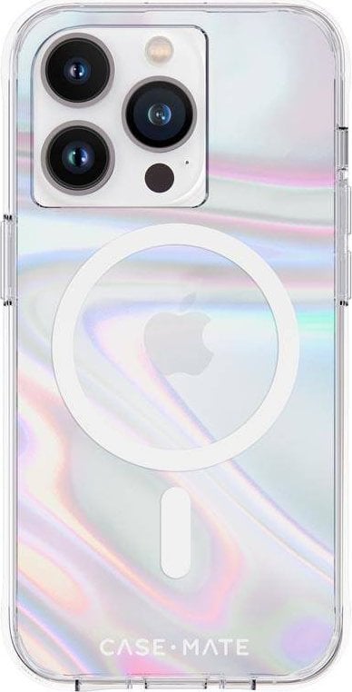 Case-Mate Case-Mate Soap Bubble MagSafe - Husă pentru iPhone 14 Pro (iridescentă)