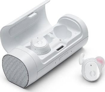 Casti audio Bluetooth PHIATON BOLT BT-700 cu microfon, alb, tip in ureche