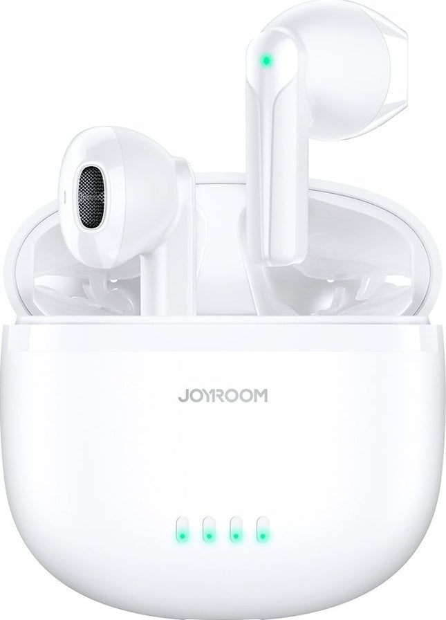 Căști Joyroom Căști Joyroom TWS fără fir ENC Impermeabil IPX4 Bluetooth 5.3 Alb (JR-TL11)