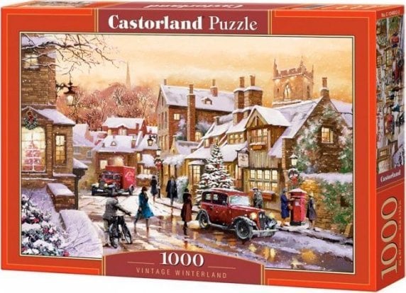 Puzzle Castor 1000 piese Vintage Winterland