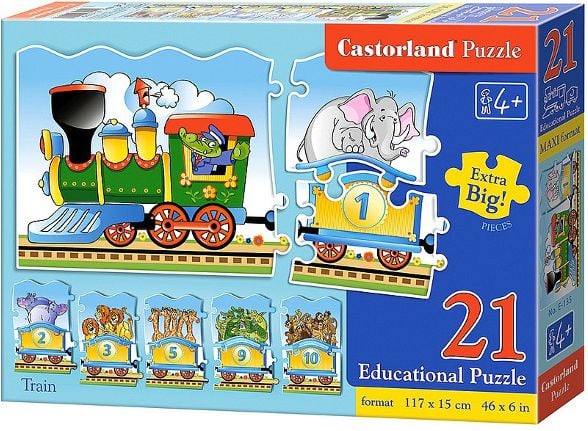 Castorland CASTOR Educație Tren - E135