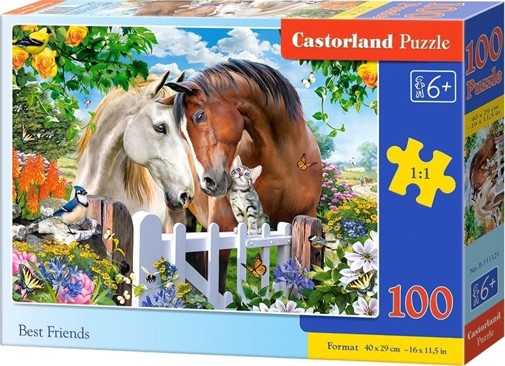 Castorland Puzzle 100 cei mai buni prieteni