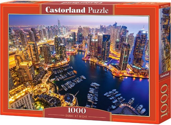 Castorland Puzzle 1000 de piese Dubai by Night (103256)