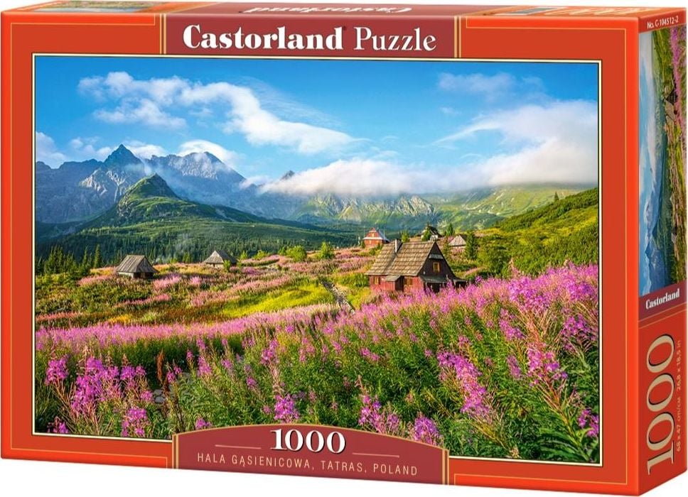 Puzzle Castorland, Hala Gasienicowa, Tatras, Polonia, 1000 piese