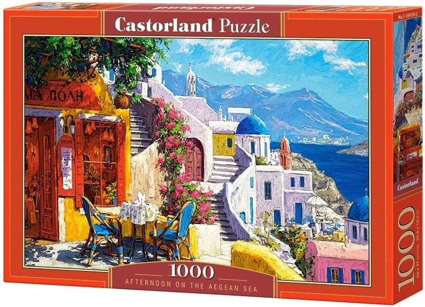 Puzzle Castorland - Afternoon On The Eagean Sea, 1.000 piese (104130)
