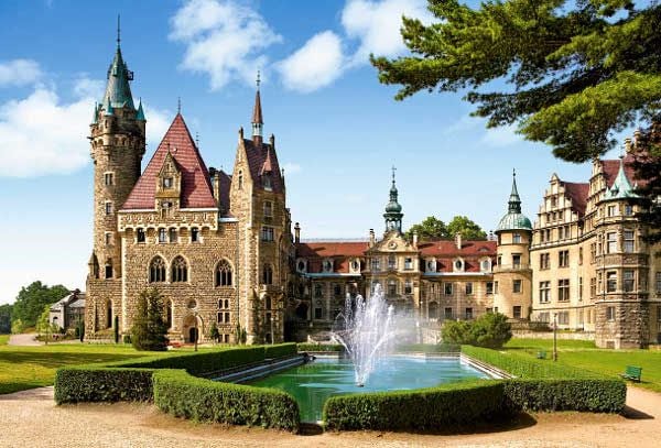 Castorland Puzzle 1500 piese Castelul Moszna Polonia