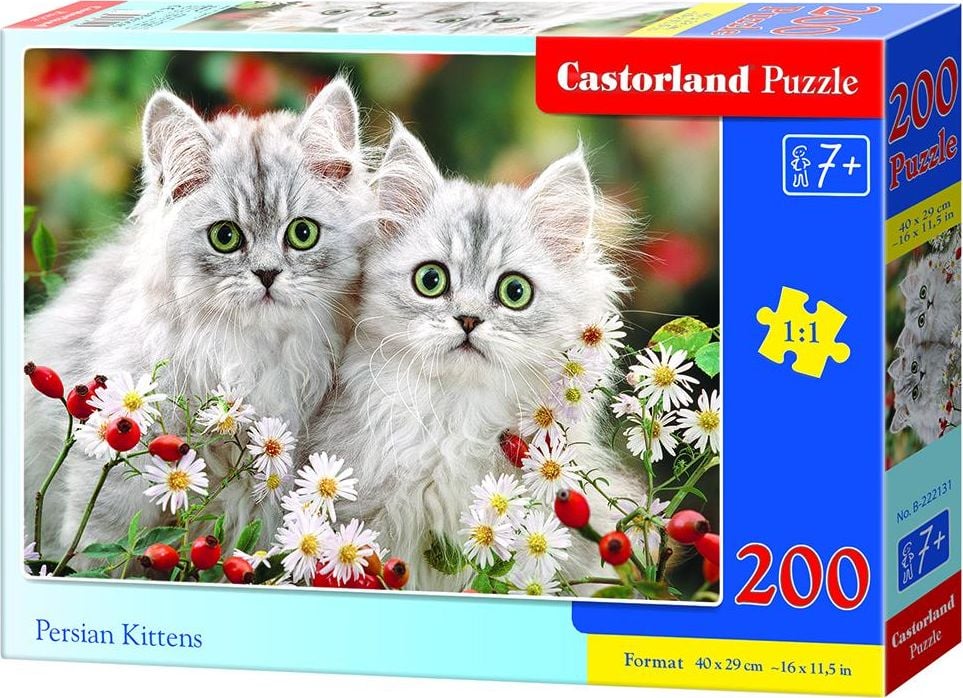 Puzzle 200 piese Persian Kittens 222131