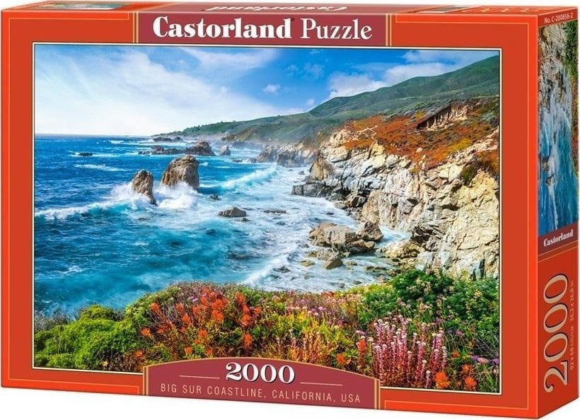 Castorland Puzzle 2000 Big Sur Coastline, California, SUA