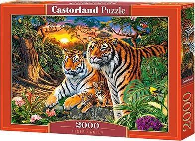 Puzzle 2000 piese Tiger Family Castorland 200825
